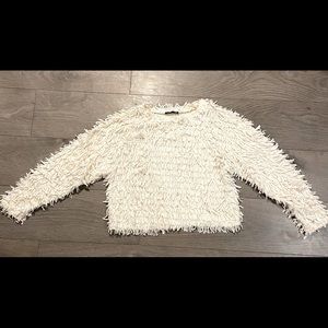 Zara Fringe Sweater